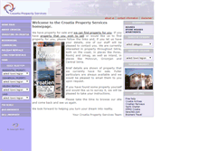 Tablet Screenshot of croatiapropertyservices.com